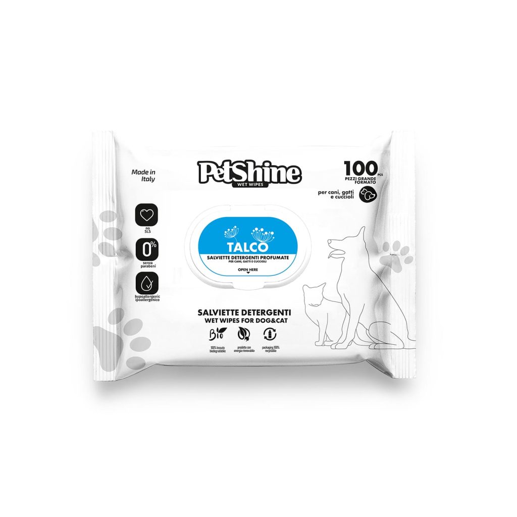 Toallitas de higiene para perros y gatos