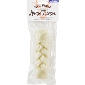 Snack Hueso trenzado de piel de vacuno