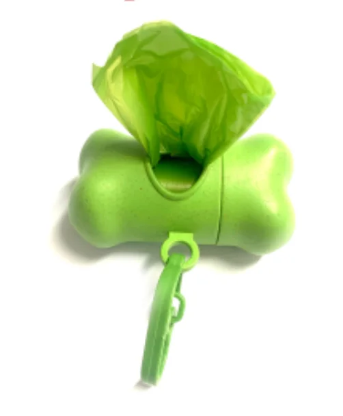 Dispensador de bambú + bolsas bio