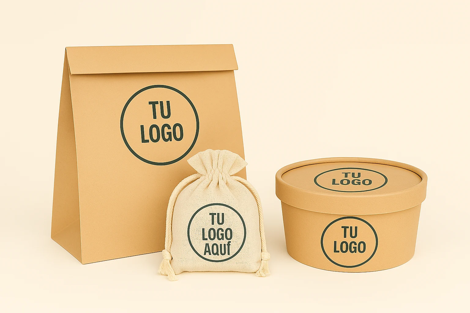 Kit de bienvenida personalizado con el logo del alojamiento