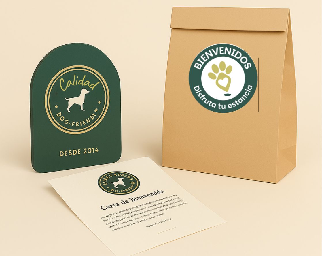 Sello de Calidad dog-friendly y carta de bienvenida